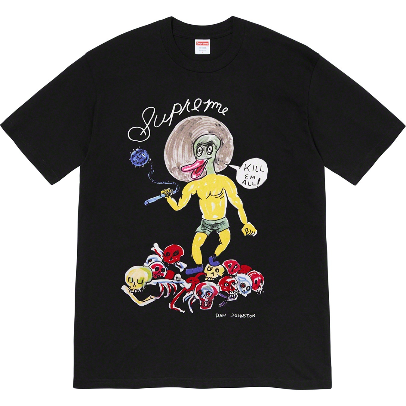 Daniel Johnston Kill Em All Tee view 8